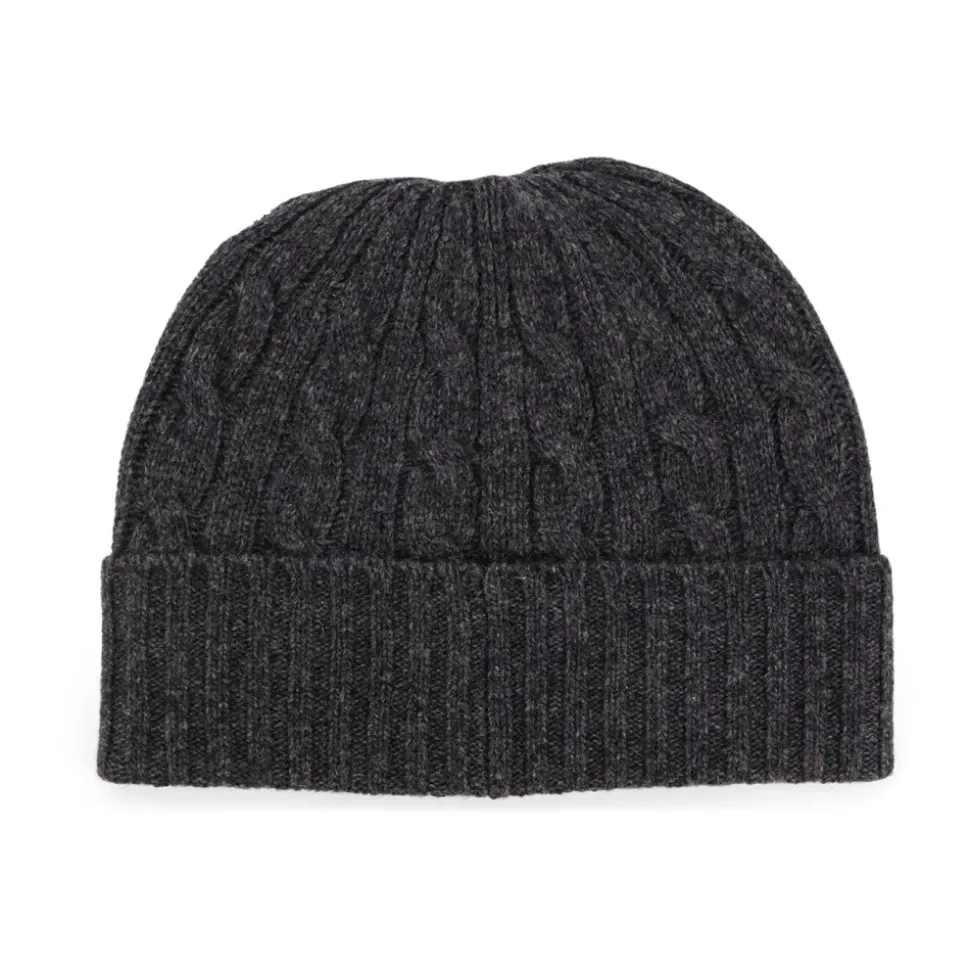 Classic Cable Knit Beanie Hat