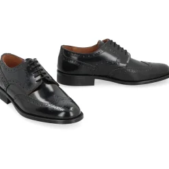 Classic Leather Brogue Lace-up Shoes
