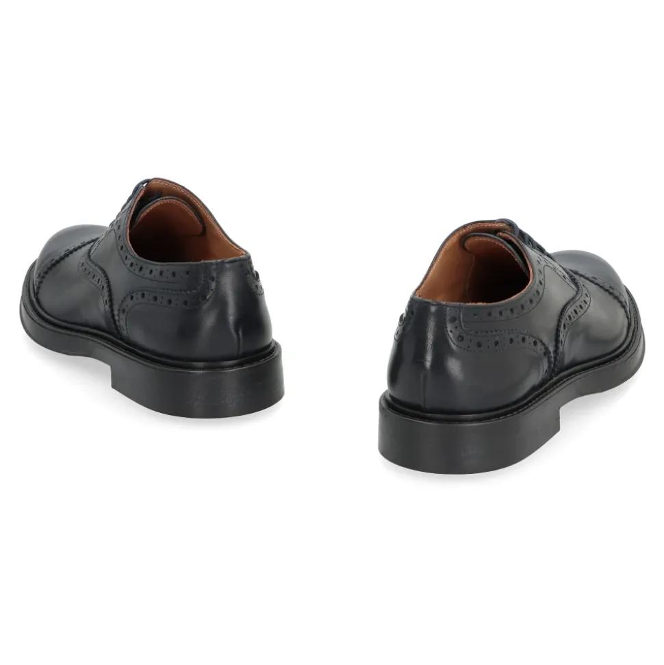 Classic Leather Brogue Lace-up Shoes