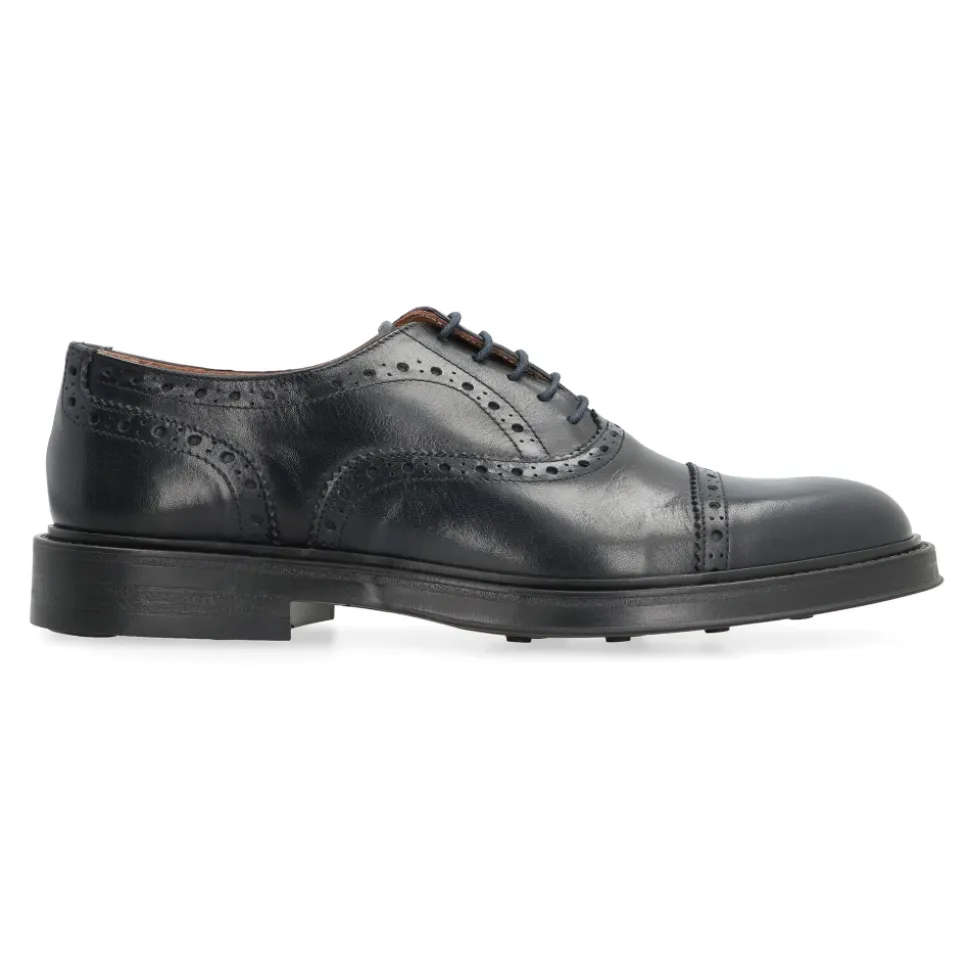 Classic Leather Brogue Lace-up Shoes