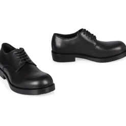 Classic Leather Lace-Up Shoes