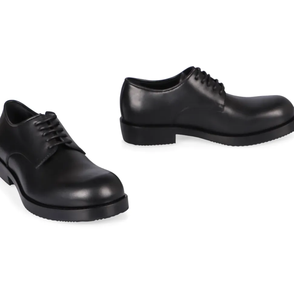 Classic Leather Lace-Up Shoes