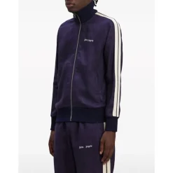 Classic Logo Linen Track Jacket