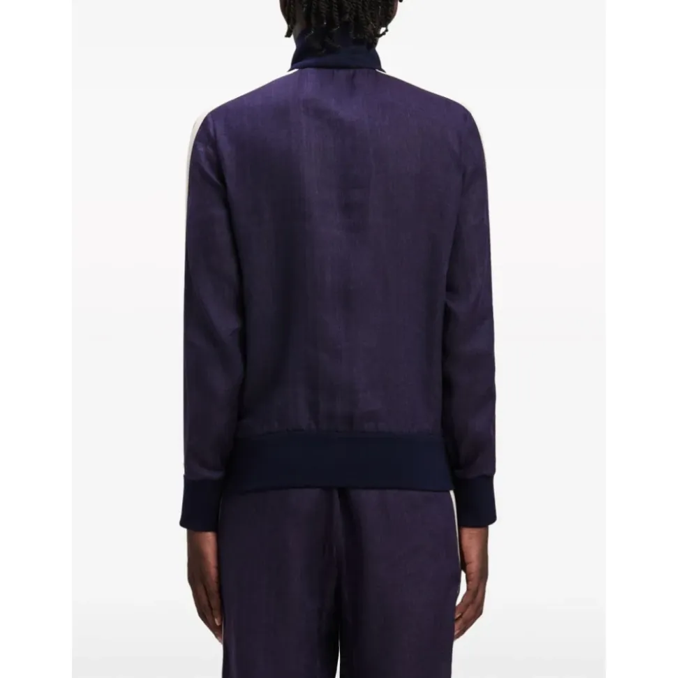Classic Logo Linen Track Jacket