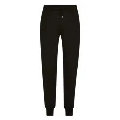 Classic Logo Track Pants Black Cotton