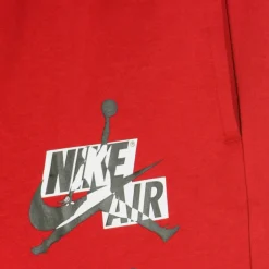 Classic Red Fleece Tracksuit Pants