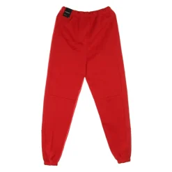 Classic Red Fleece Tracksuit Pants