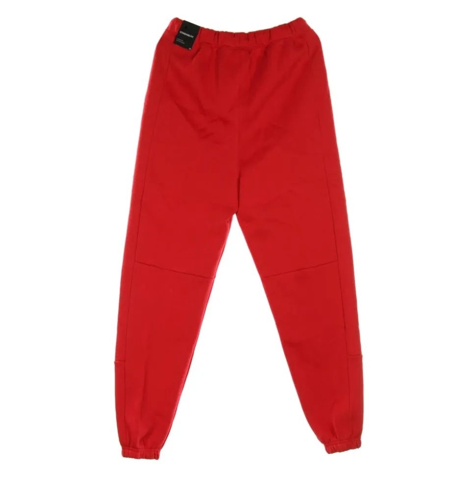 Classic Red Fleece Tracksuit Pants