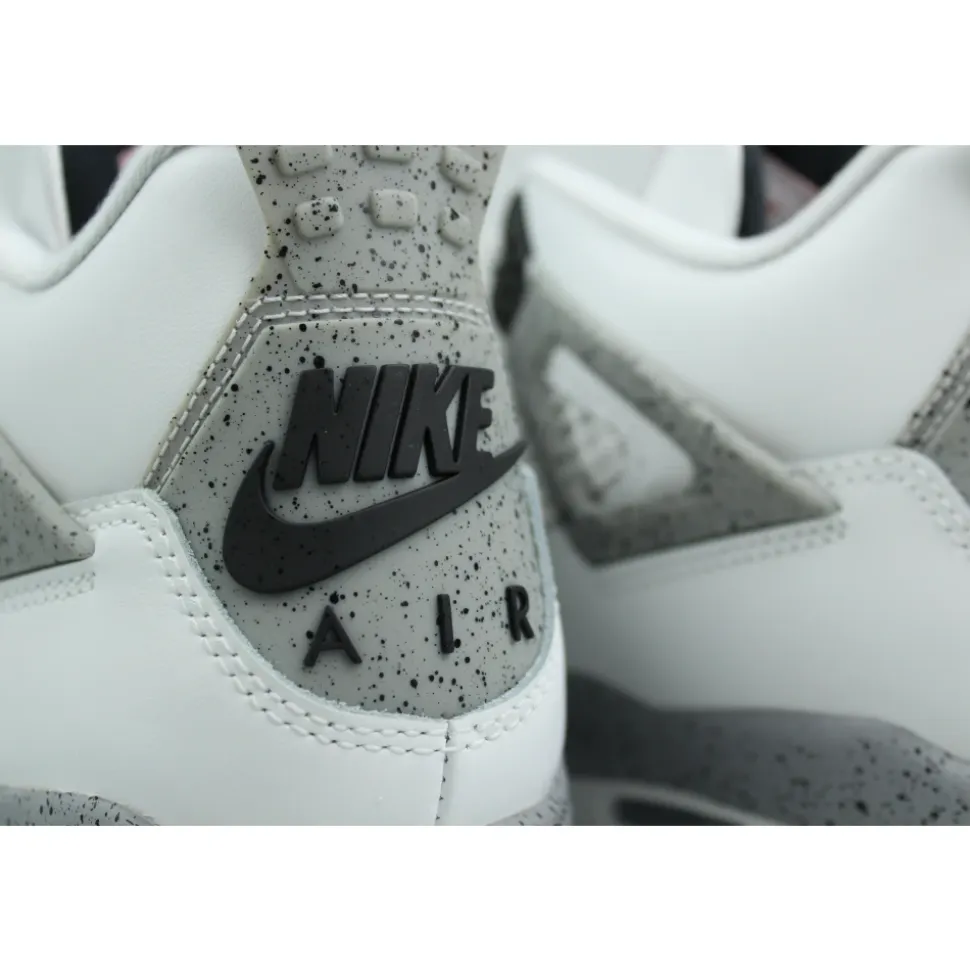 Classic White Cement Retro Sneakers