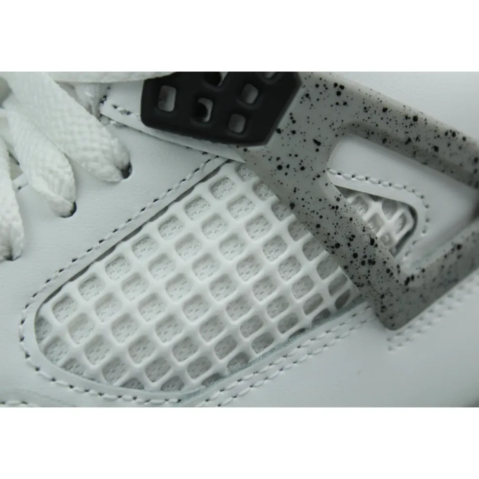 Classic White Cement Retro Sneakers
