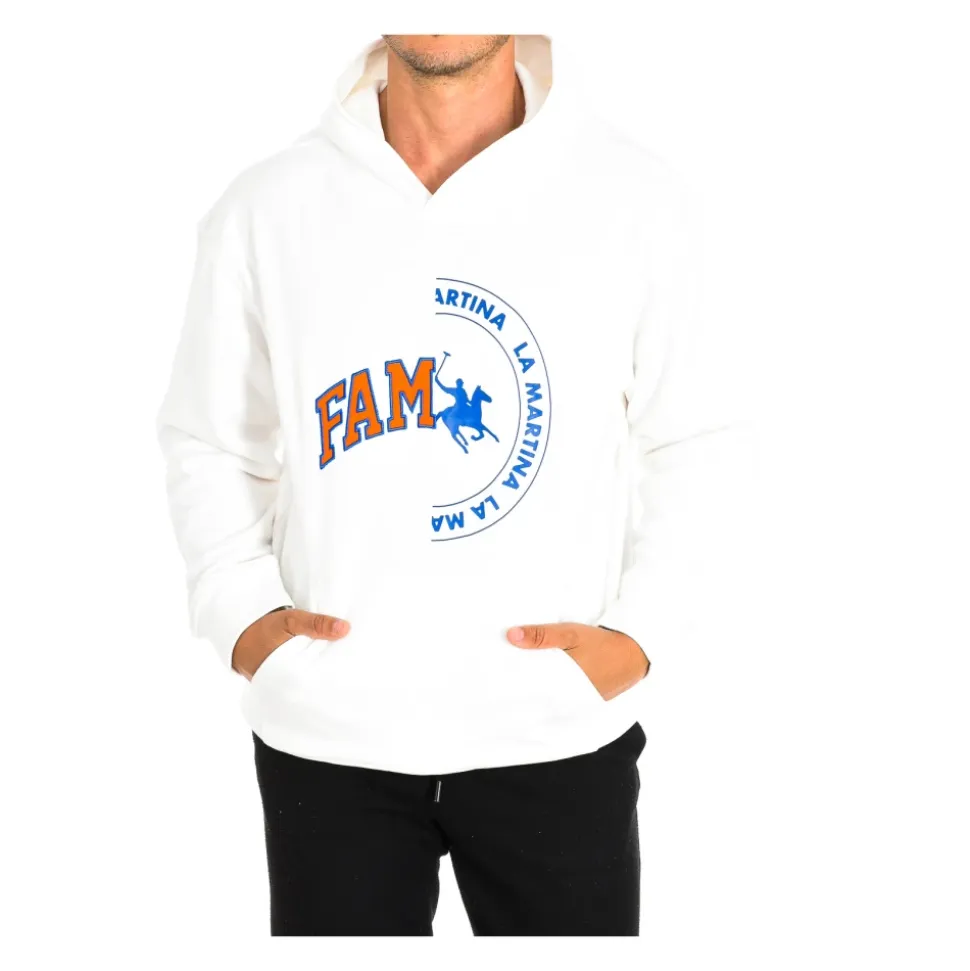Cloud Dancer Man Oversized Cotton Hoodie