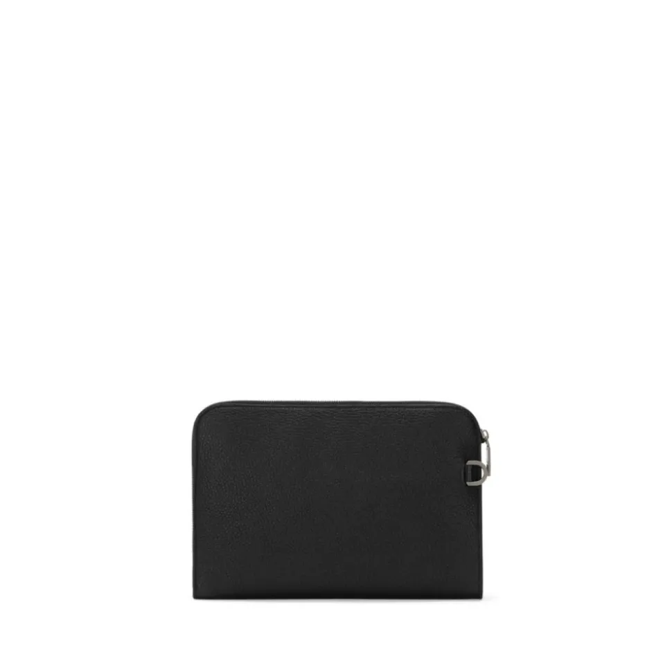 Clutch with Embossed Logo