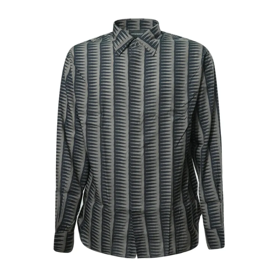 Comfort-fit All-over Print Lyocell-blend Shirt