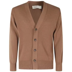 Comfort Fit V-neck Fine Knit Cardigan