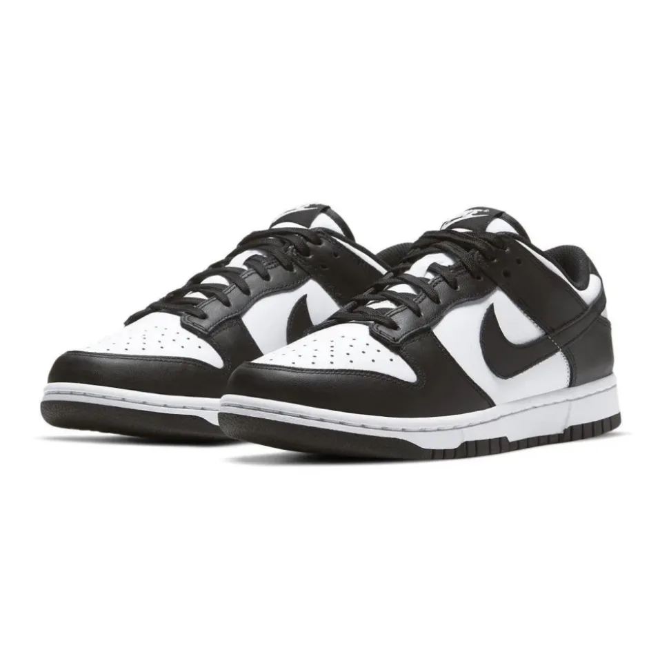 Contrast Monochrome Low Top Sneakers