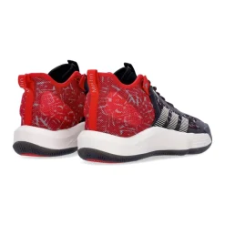Core Basketball Shoe Black/Scarlet/White