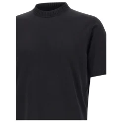 Cotton Crepe Crewneck