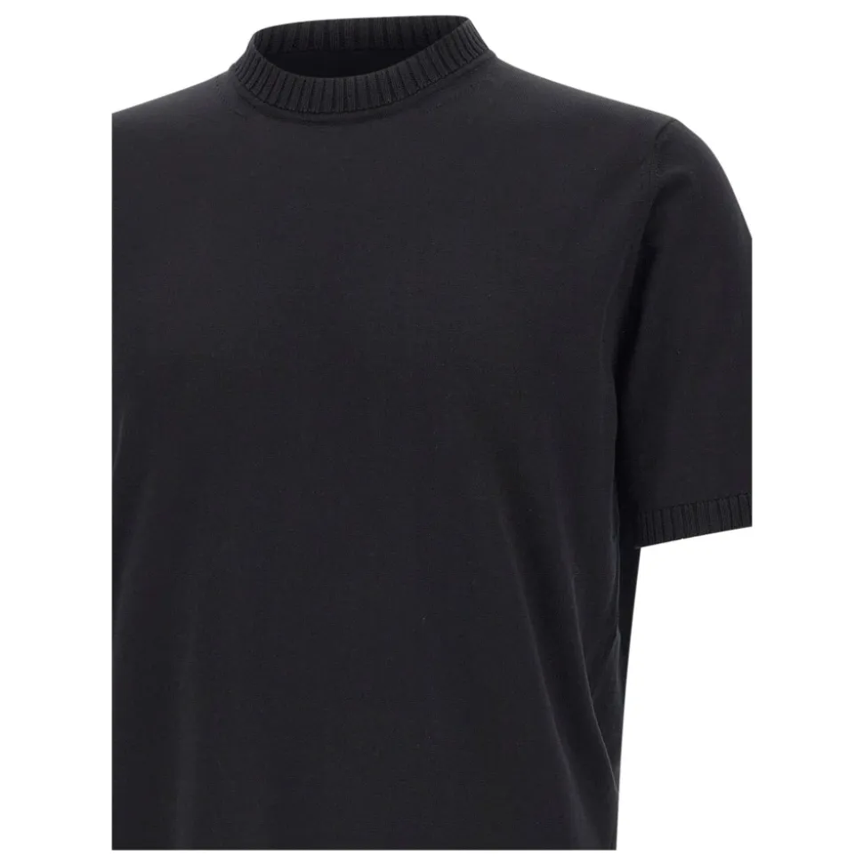 Cotton Crepe Crewneck