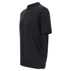 Cotton Crepe Crewneck