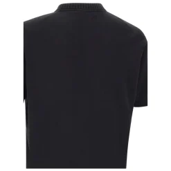 Cotton Crepe Crewneck