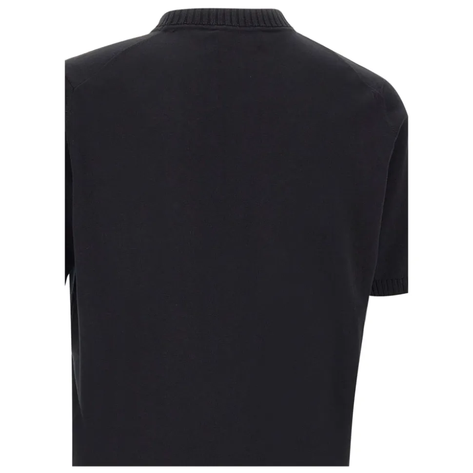 Cotton Crepe Crewneck