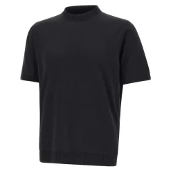Cotton Crepe Crewneck