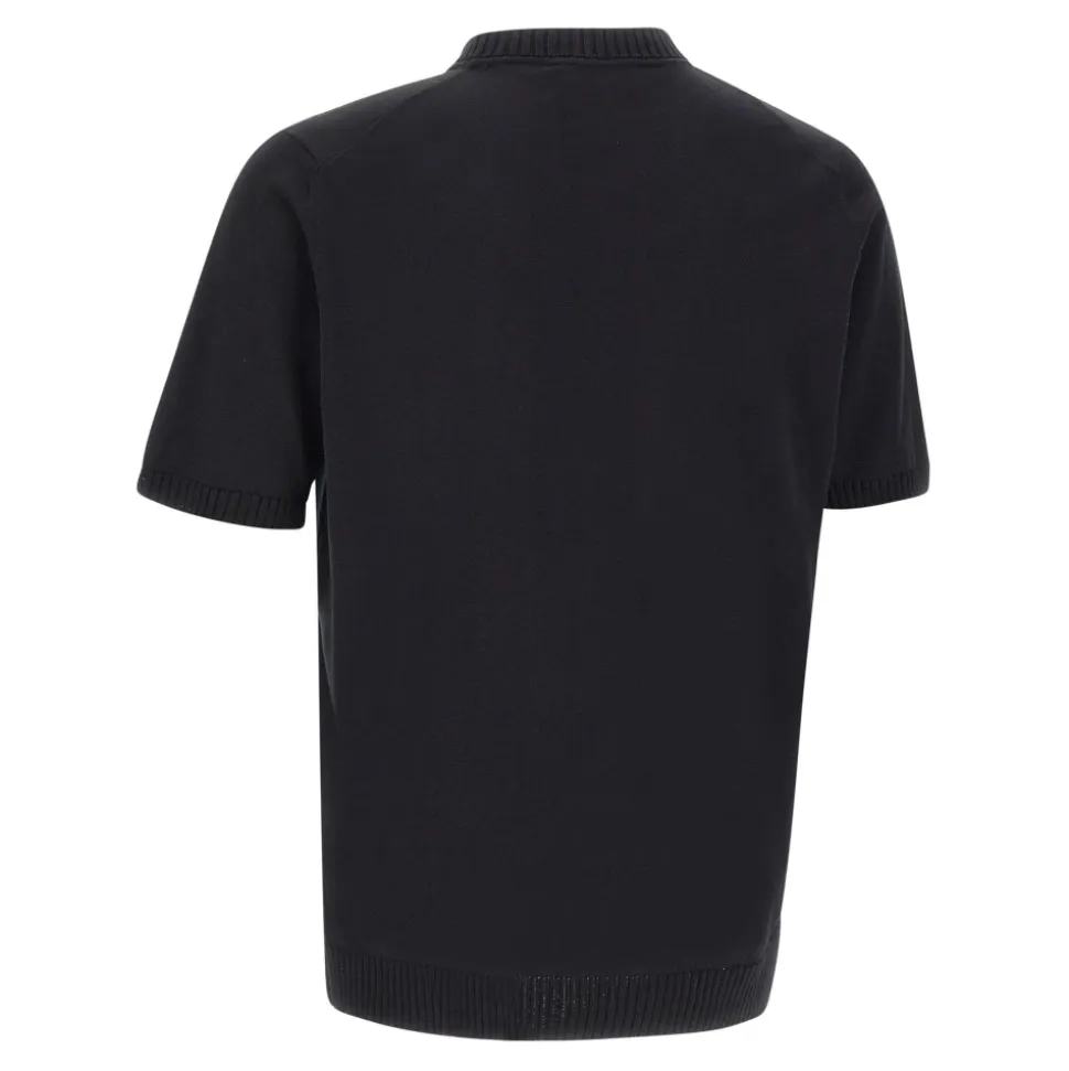 Cotton Crepe Crewneck