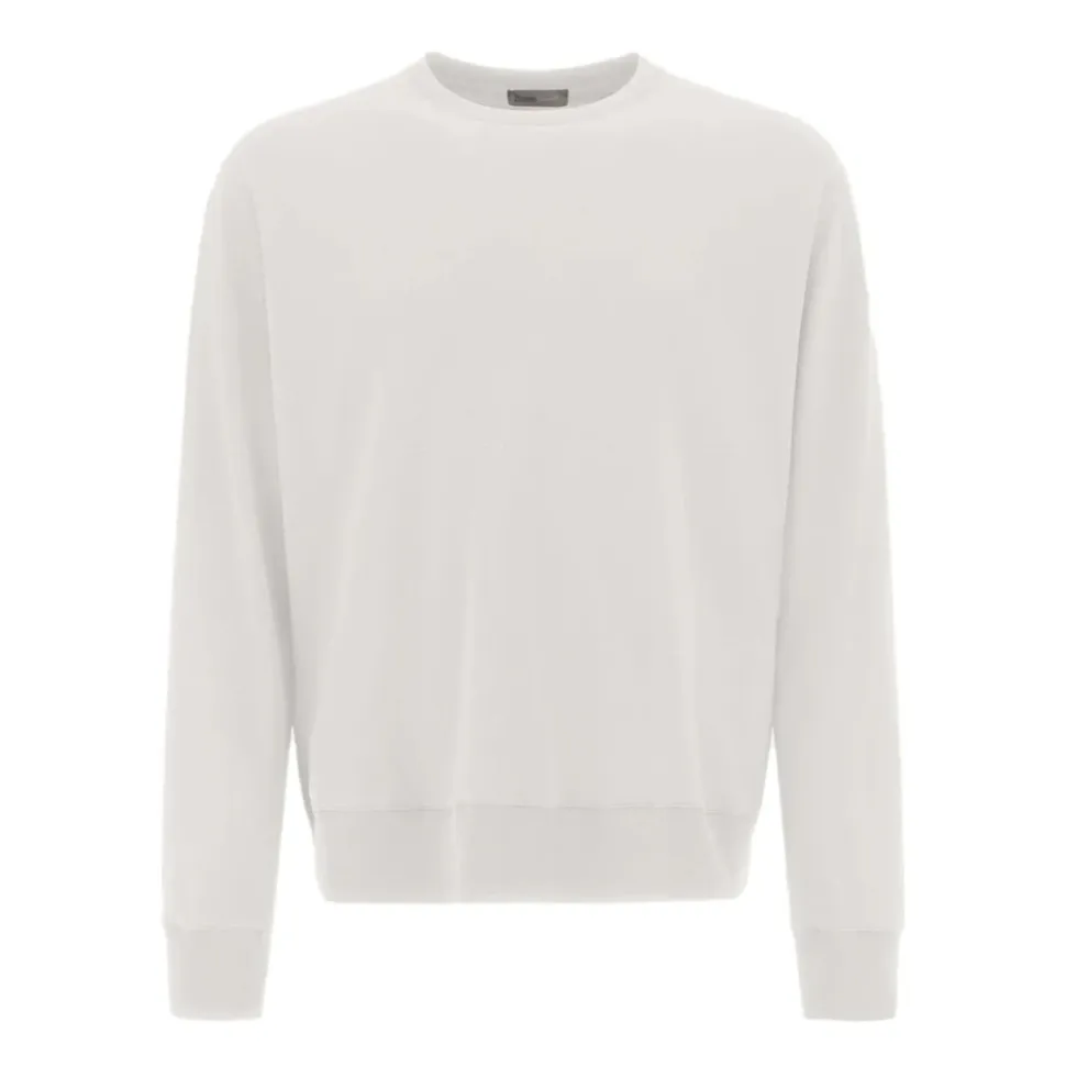 Cotton Crew Neck Sweatshirt