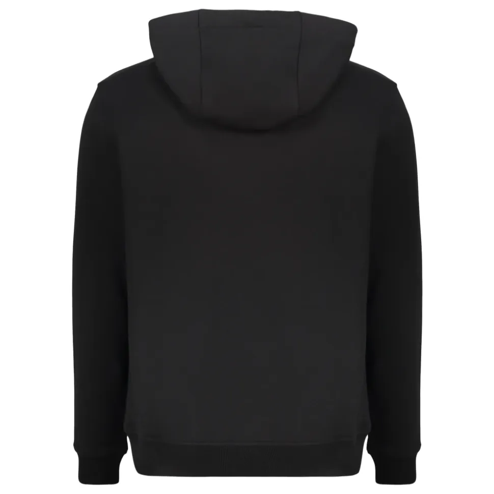 Cotton Hoodie with Front Logo Print