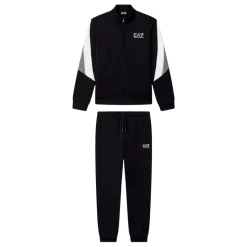 Cotton Jersey Jumpsuit with Ribbed Details