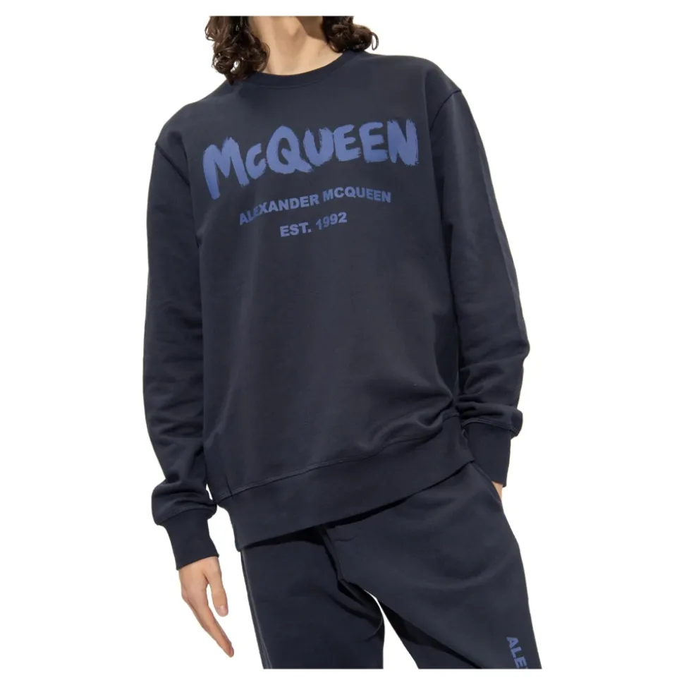 Cotton Logo Sweatshirt