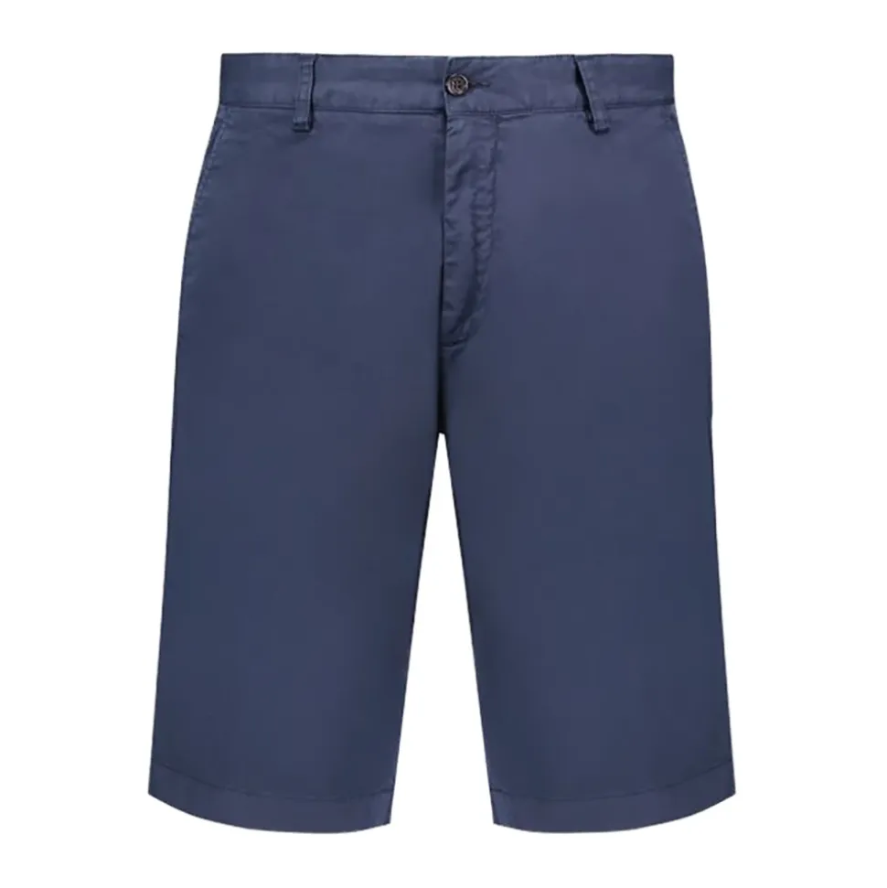 Cotton Stretch Bermuda Shorts