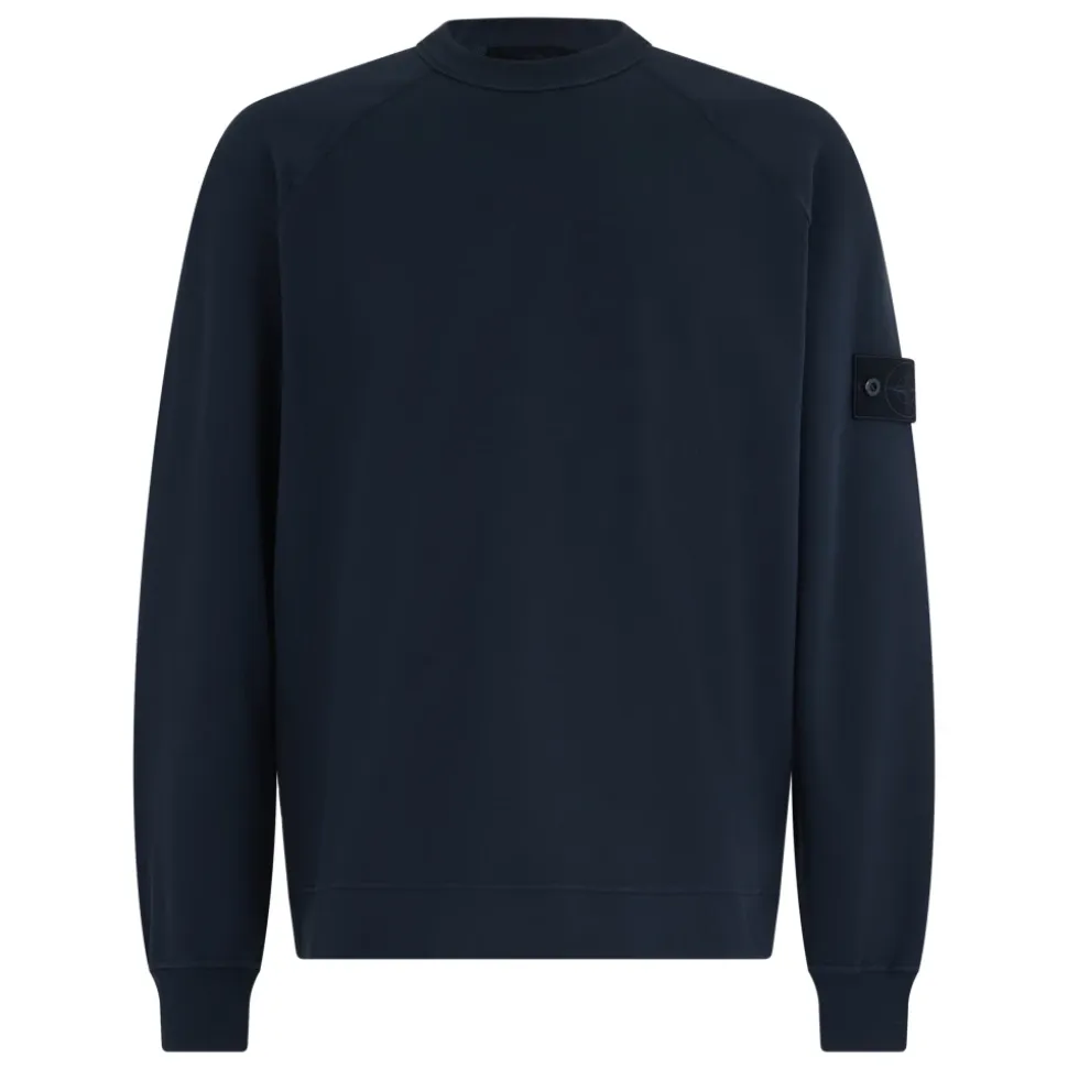 Cotton Stretch Fleece S.I. Ghost Crewneck Sweatshirt
