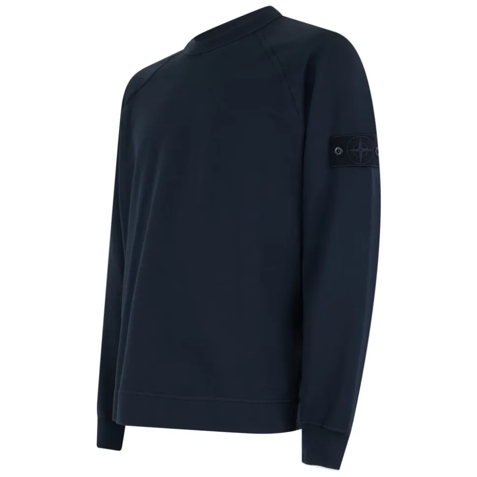 Cotton Stretch Fleece S.I. Ghost Crewneck Sweatshirt