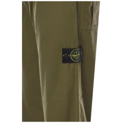 Cotton Trousers With Logo