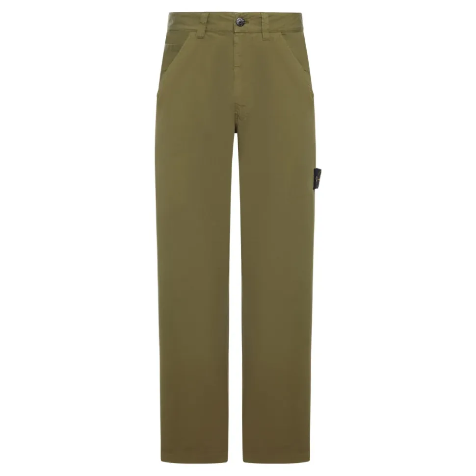 Cotton Trousers With Logo