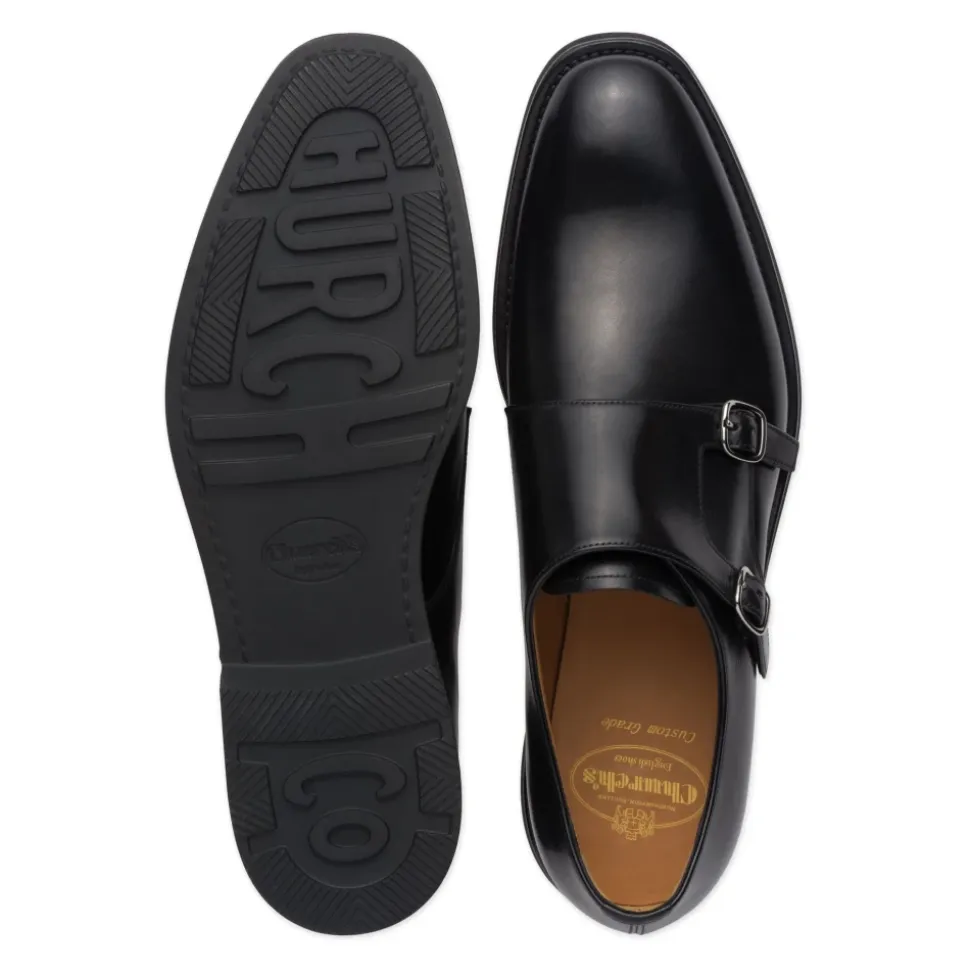 Cowes L Double Monk Strap Shoes
