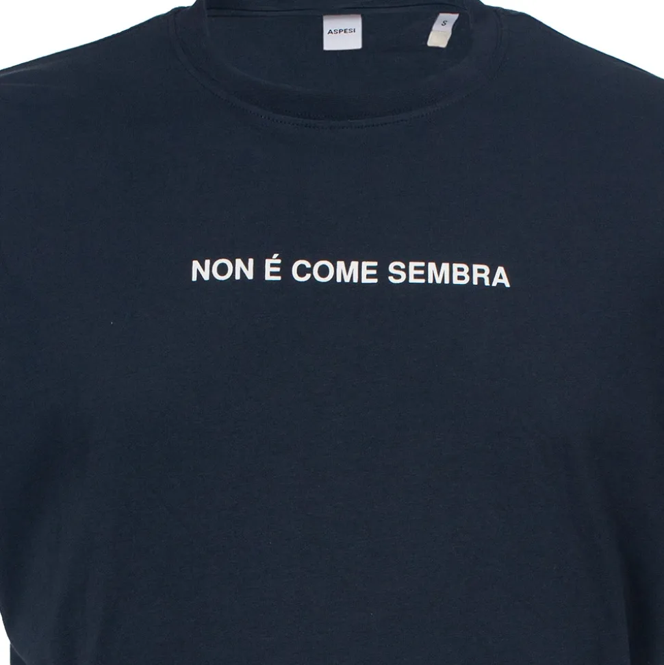 Crew Neck Cotton Jersey T-Shirt