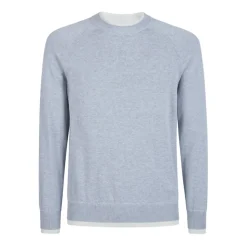 Crew Neck Cotton Sweater