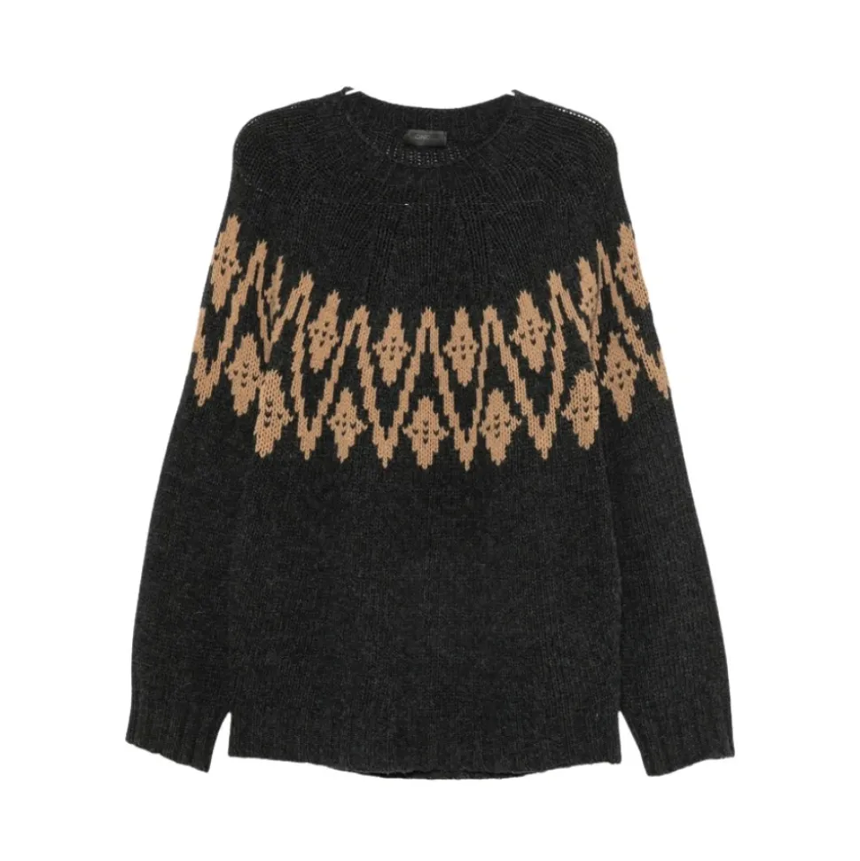 Crew Neck Knit Sweater