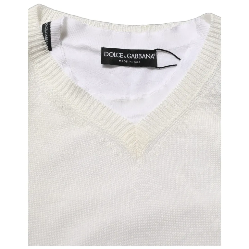 Crewneck Layered Pullover Sweater