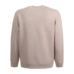 Crew-neck Sweatshirt with Two-tone Eagle