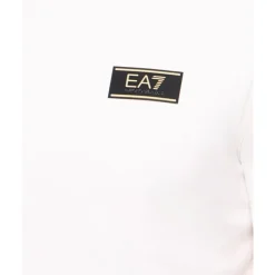 Crew-neck T-shirt with logo patch