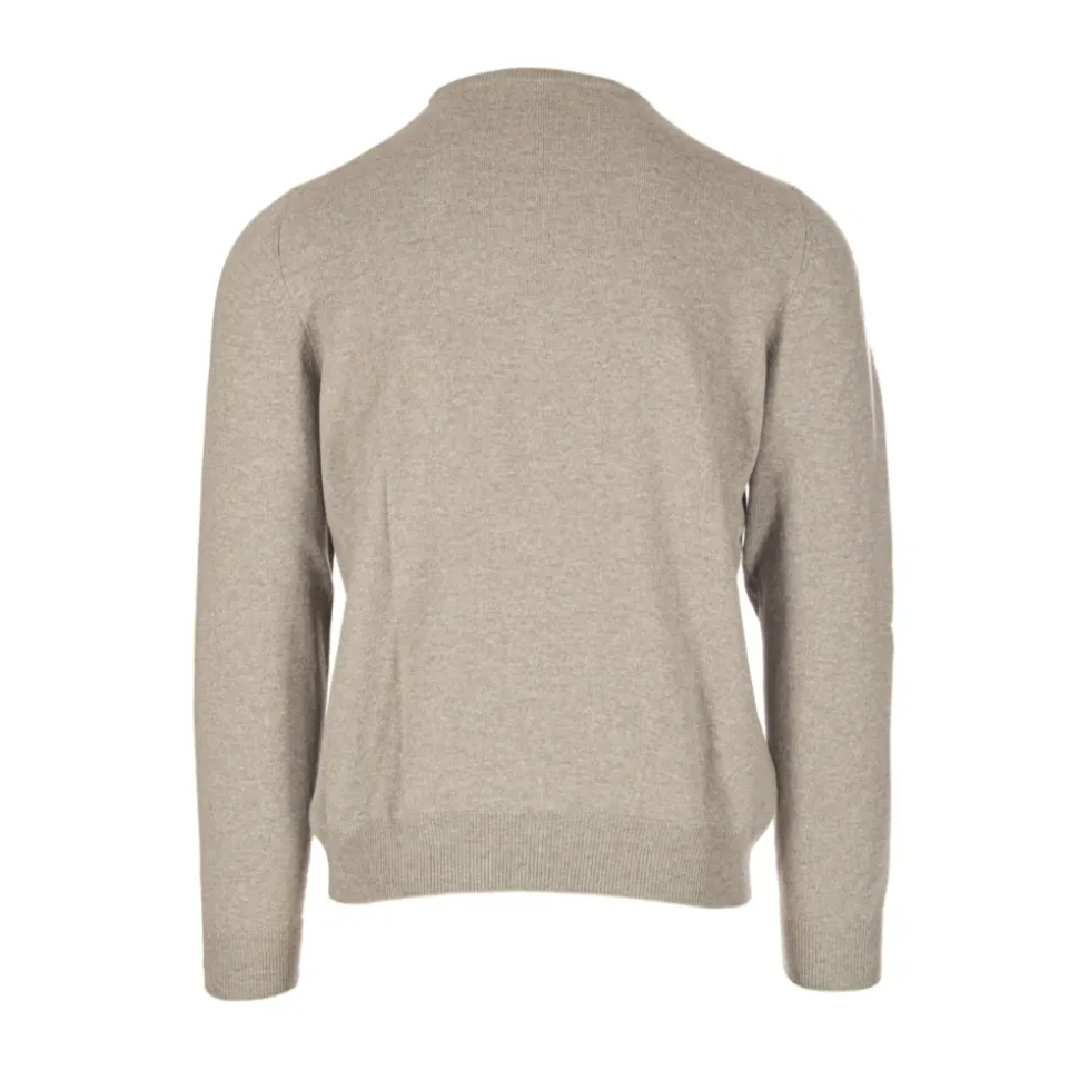 Crew-neck Wool-Cashmere Sweater