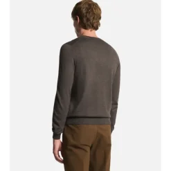 Crew Neck Wool Sweater