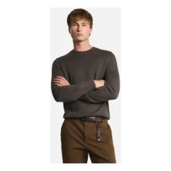 Crew Neck Wool Sweater
