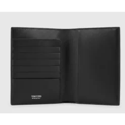 Crocodile-print Leather Wallet