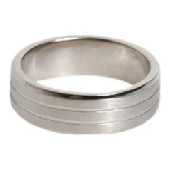Crystal Logo Brass Ring