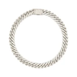 Cuban Embellished Choker Necklace