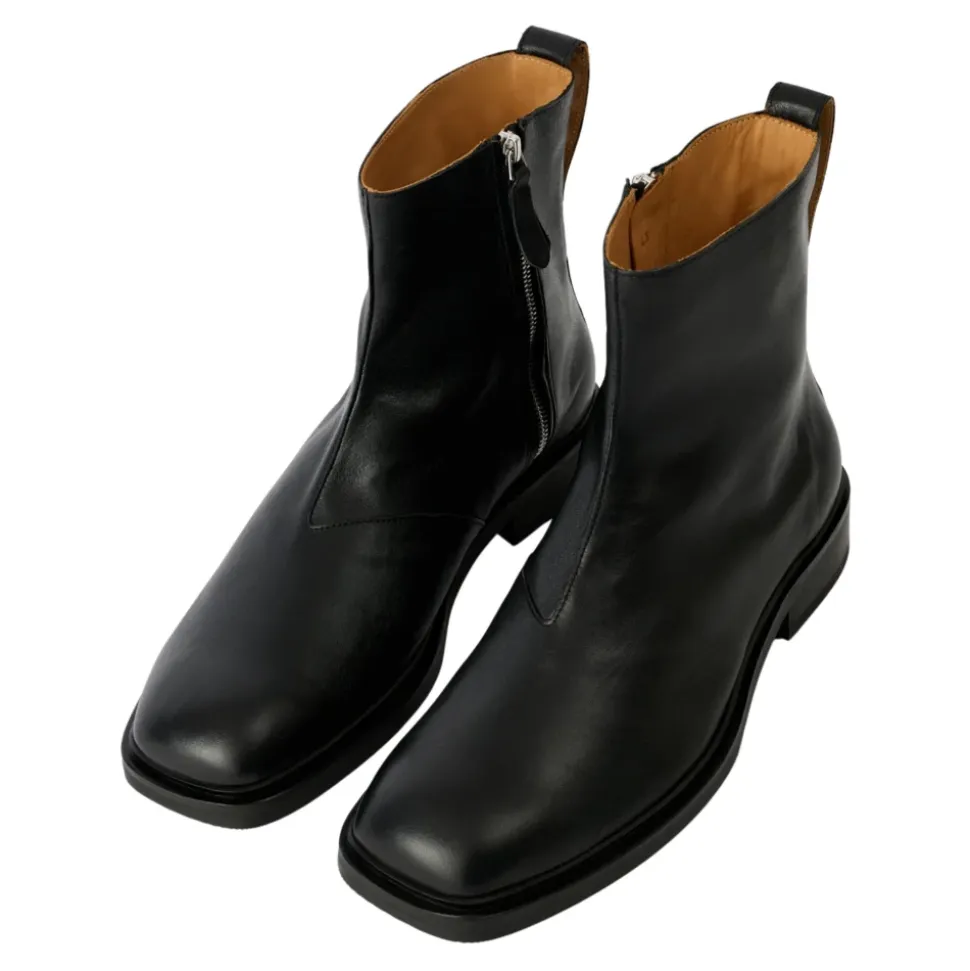 Daimono Zip Leather Boots